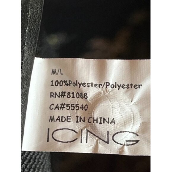 Icing Belt Black Goth Whimsigoth Fairy Snaps Punk Emo Beaded Grunge Boho Retro - Picture 8 of 10